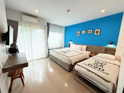 Driepersoonskamer met uitzicht op de tuin — Ideo Phuket Hotel - Naiyang Beach